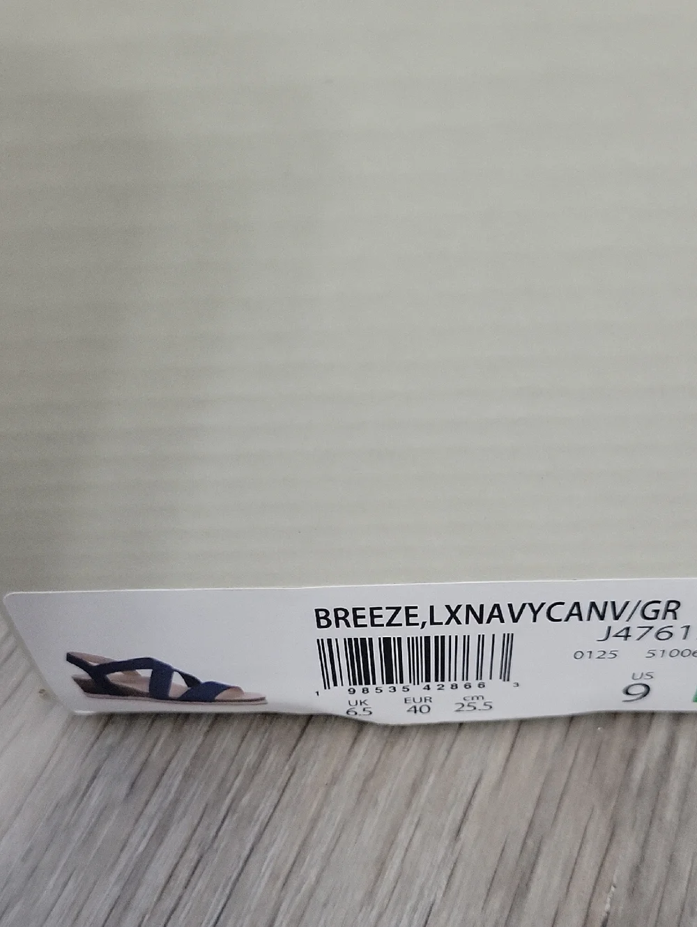 Life Stride Women's Breeze Navy Canvas Strappy Sandals Size 9 NIB